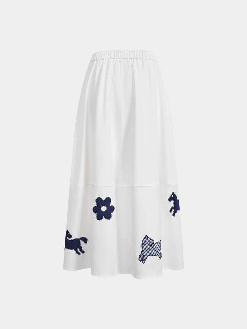 Floral & Horse Maxi Skirt – KUOSE.com