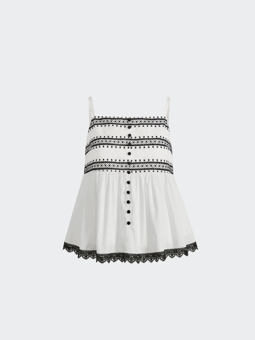 Embroidery Cami Top – KUOSE.com