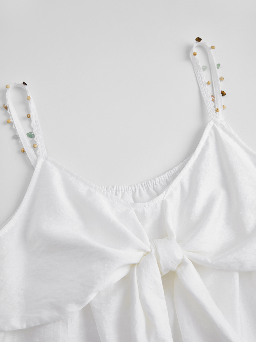 Ribbon Tie Front Cami – KUOSE.com