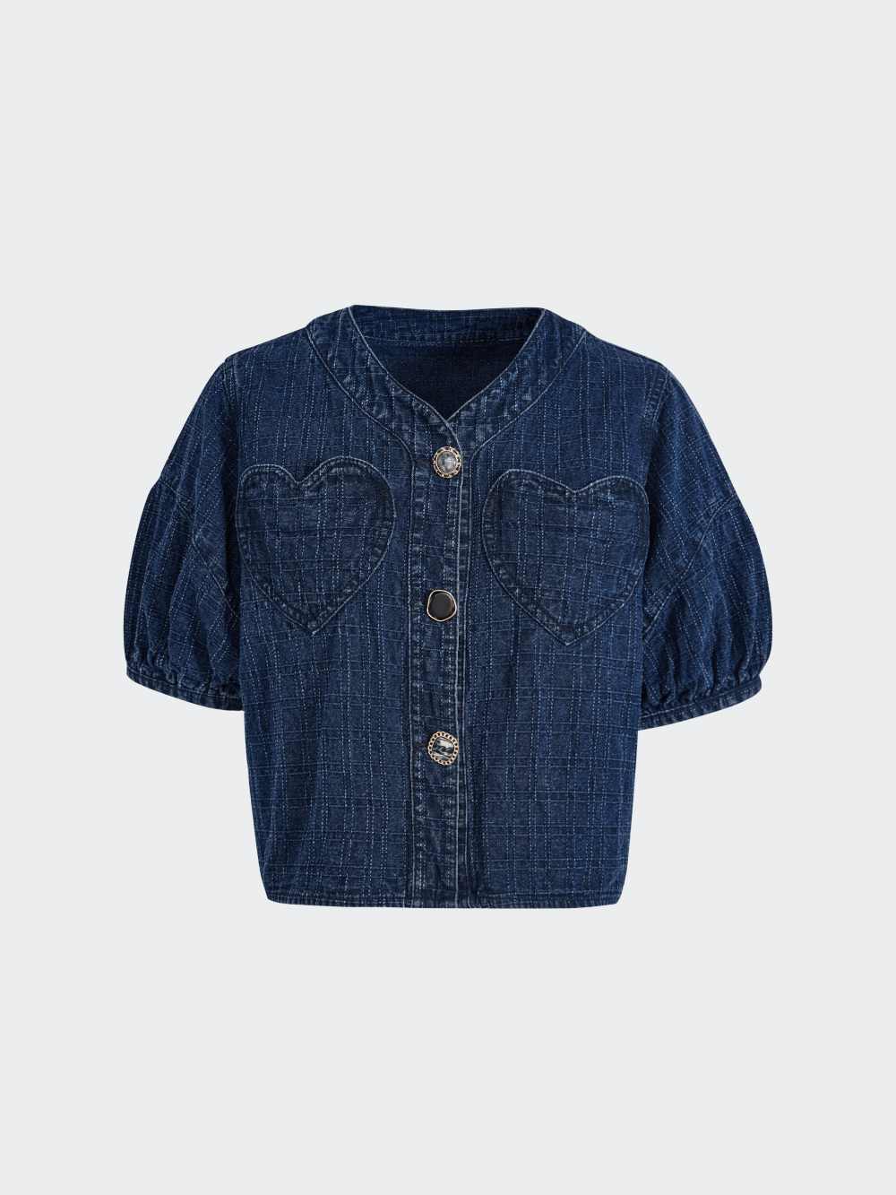 デニムトップスとショートパンツ – KUOSE.com