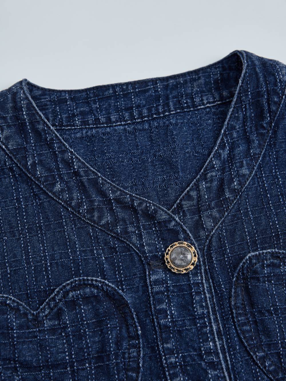 Denim Top and Shorts – KUOSE.com