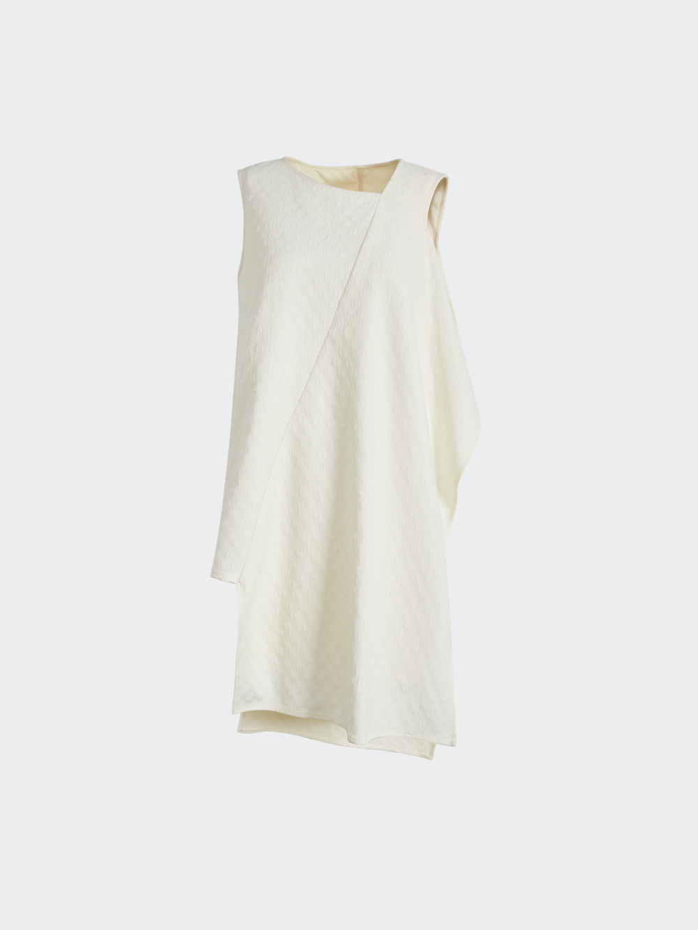 Seta T Women's High Low Tops Scoop Neck Chiffon Blouse