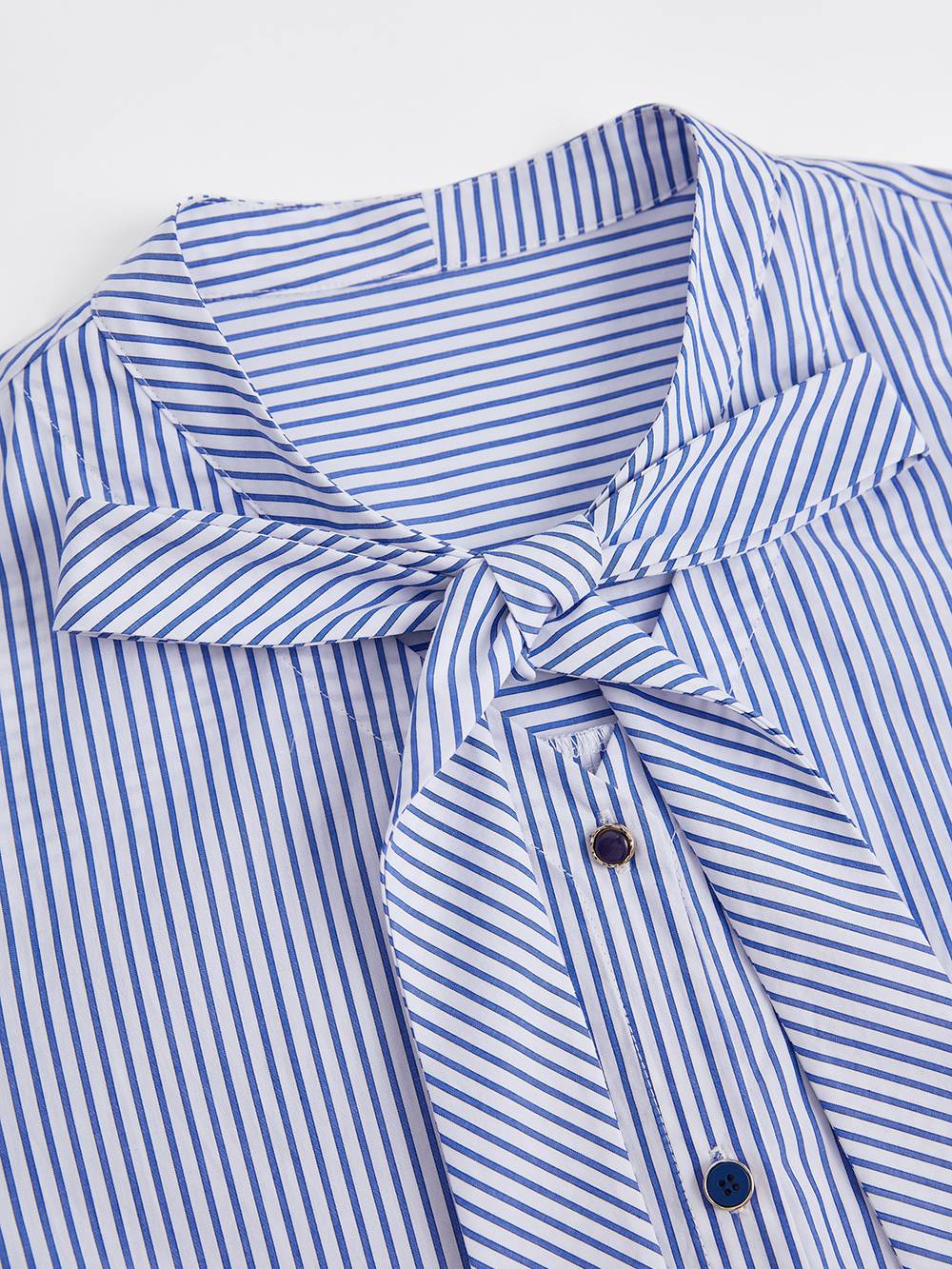 Ribbon Tie Blouse – KUOSE.com