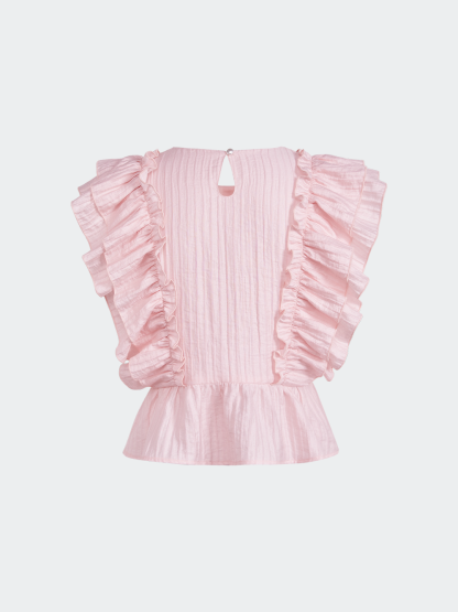 Ruffle Sleeve Blouse – KUOSE.com