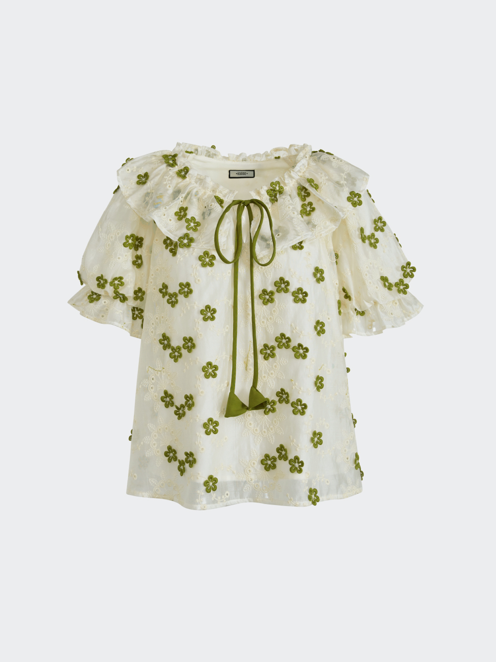 Floral Chiffon Blouse – KUOSE.com