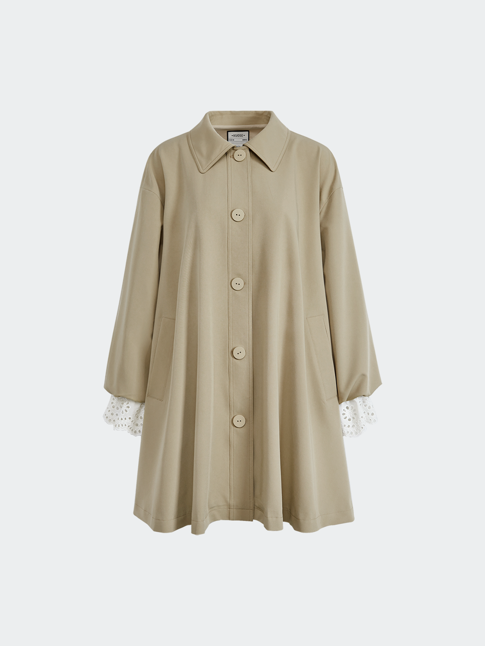 Mid-length Flared Coat – KUOSE.com