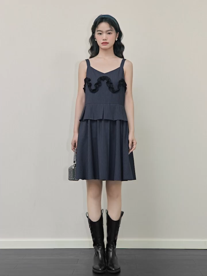 Striped Cami Dress – KUOSE.com Striped Cami Dress – KUOSE.com