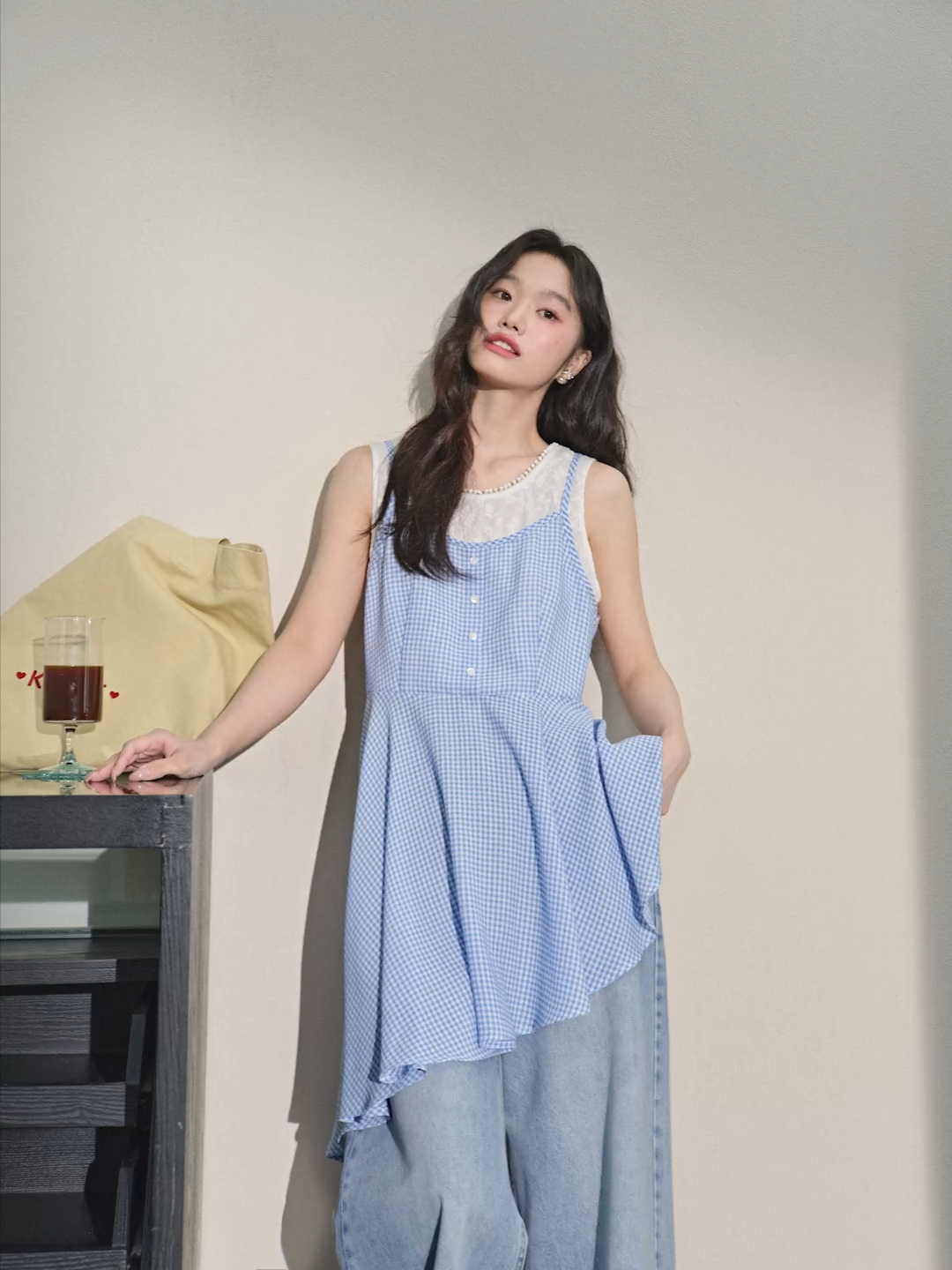 Fake Two-piece Tank Top – KUOSE.com