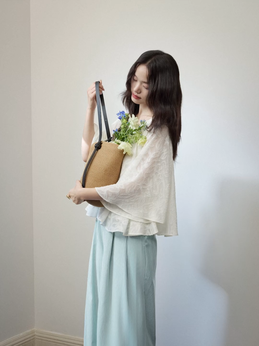 Textured Chiffon Blouse – KUOSE.com