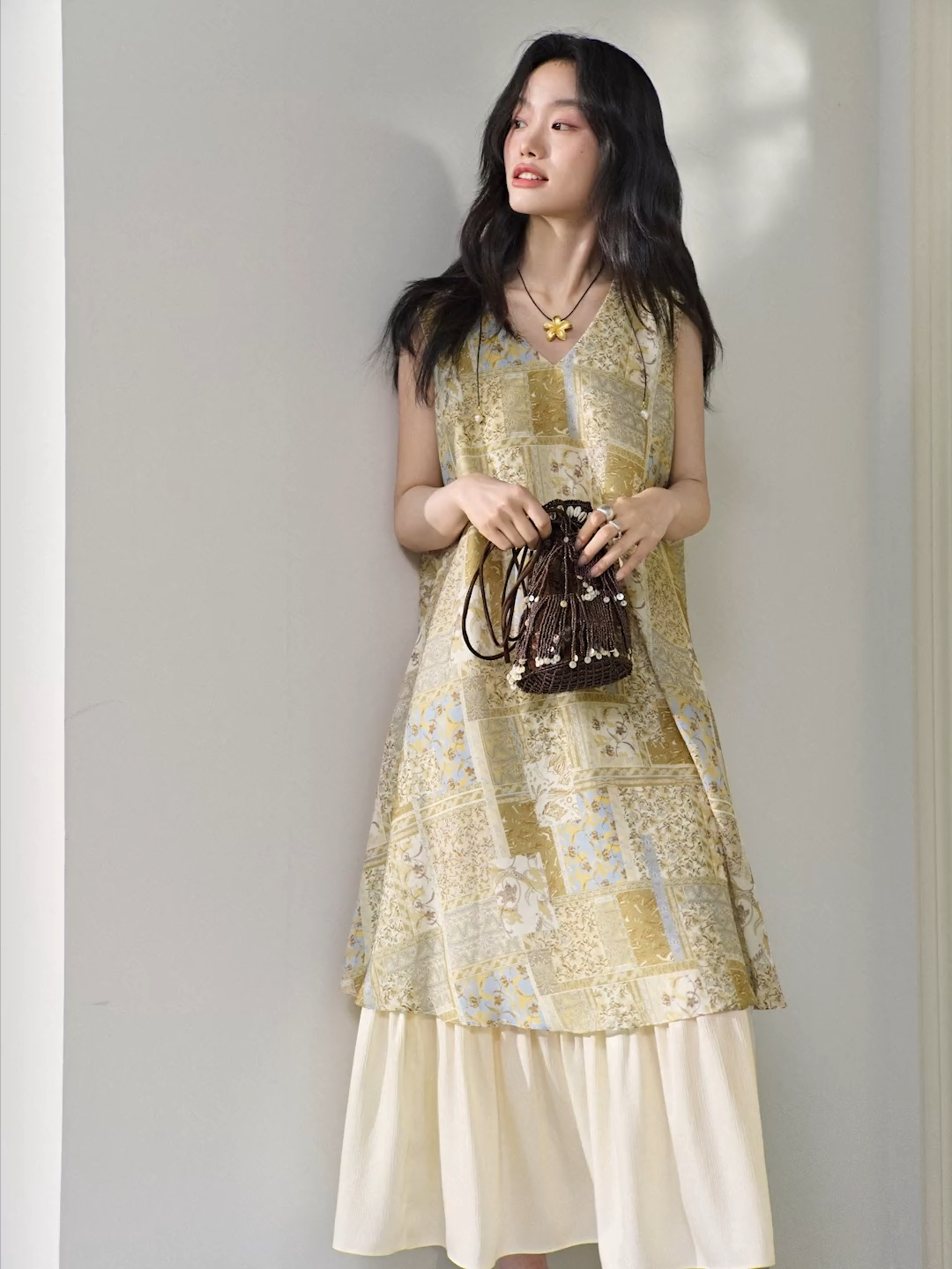 【関税＆送料込み】ChloAC Dress Gracie Formal Chiffon A-Line High Low Dress | Windsor