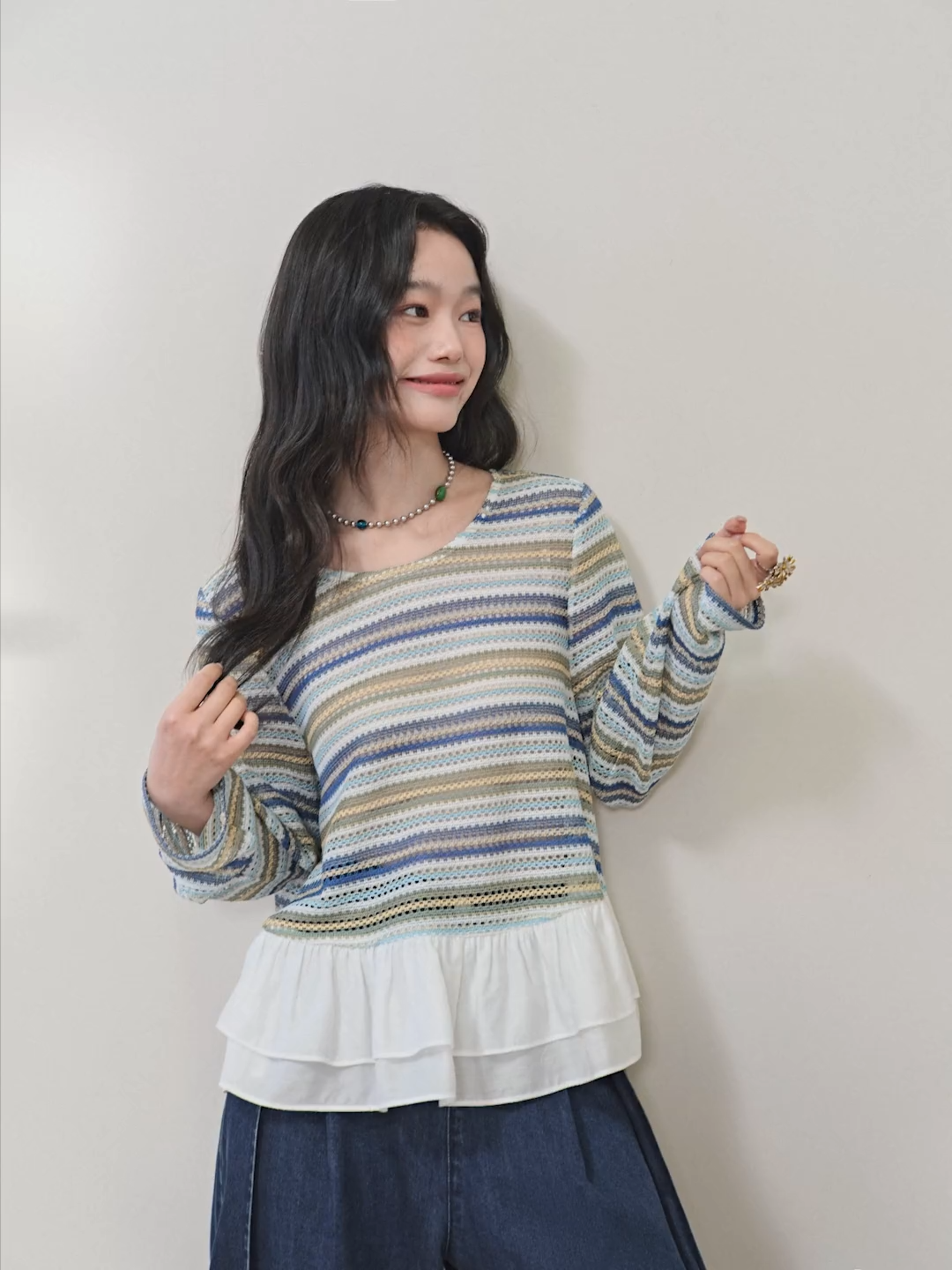 Vibrant Striped Top – KUOSE.com Vibrant Striped Top – KUOSE.com