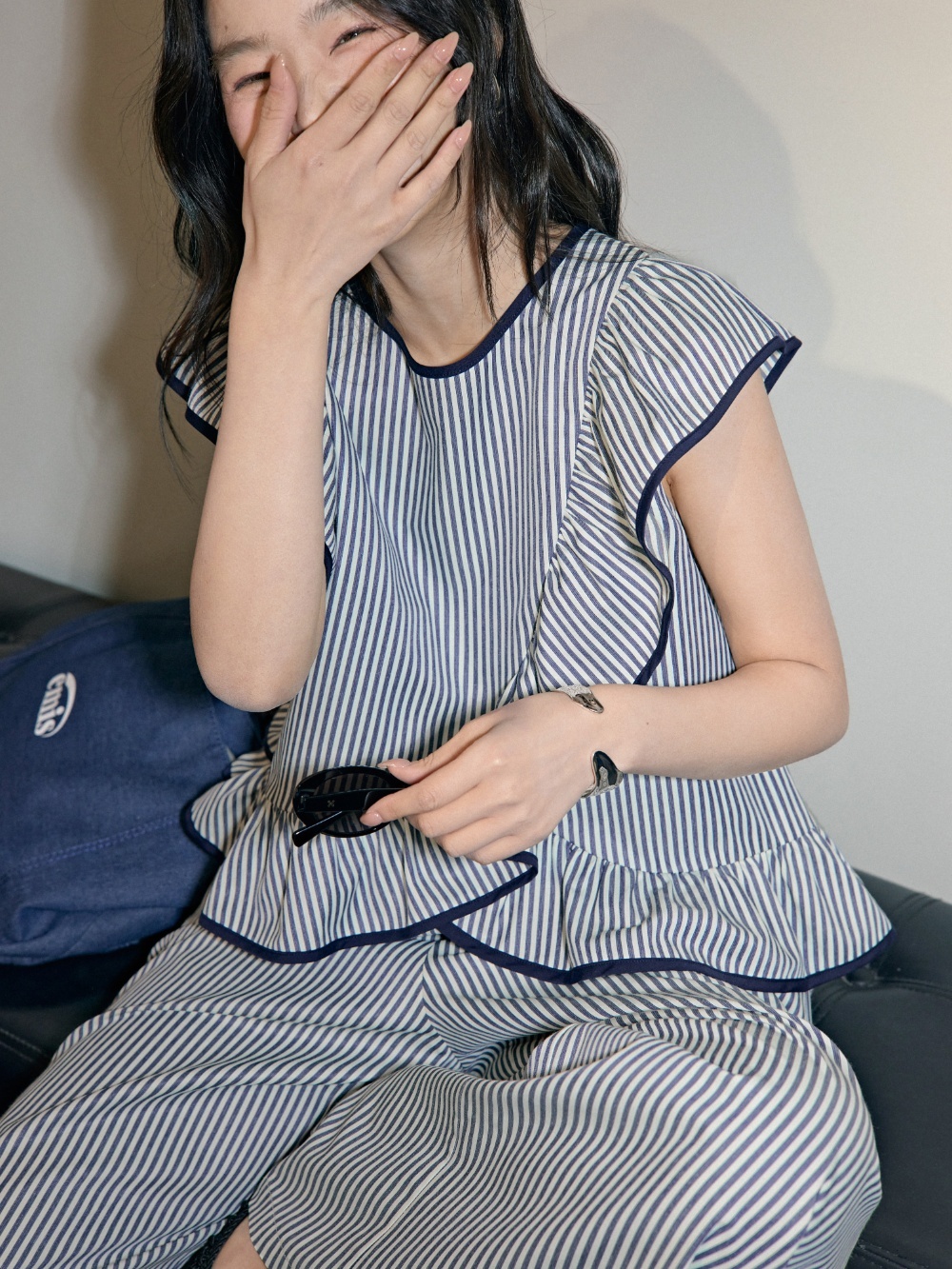 ストライプのトップスとパンツ – KUOSE.com