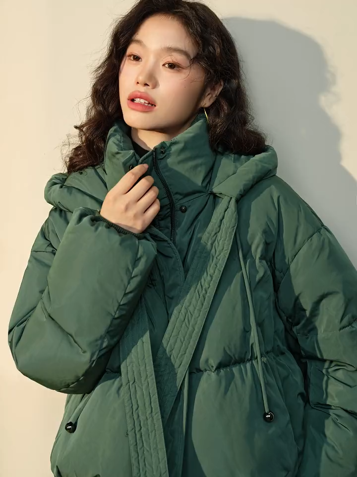Hooded Down Jacket – KUOSE.com Hooded Down Jacket – KUOSE.com