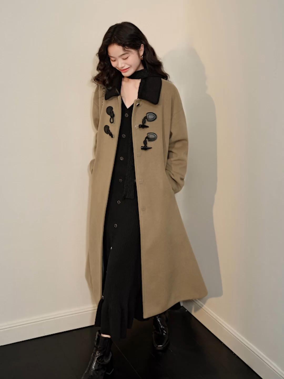 KOH.style ブラウン ロングコート（ yukkoコラボ） KOH.style ゆっこさんコラボコート