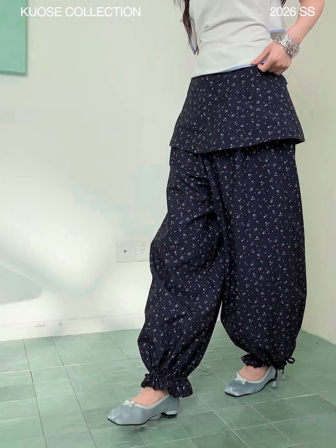 Layered Skirt Pants – KUOSE.com