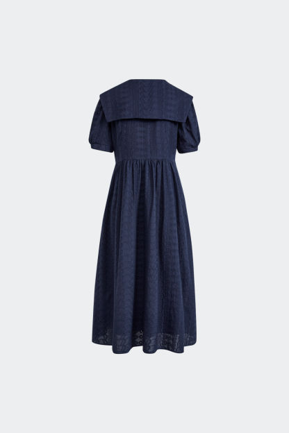V-neck Puff Sleeves Dress – KUOSE.com