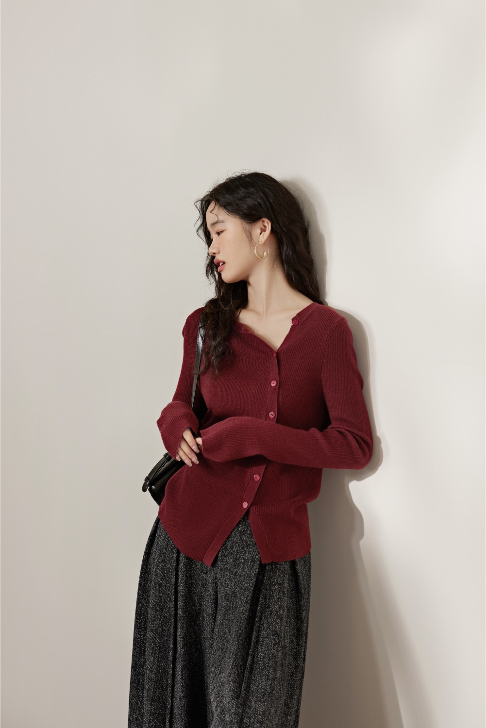 BURGUNDY/S