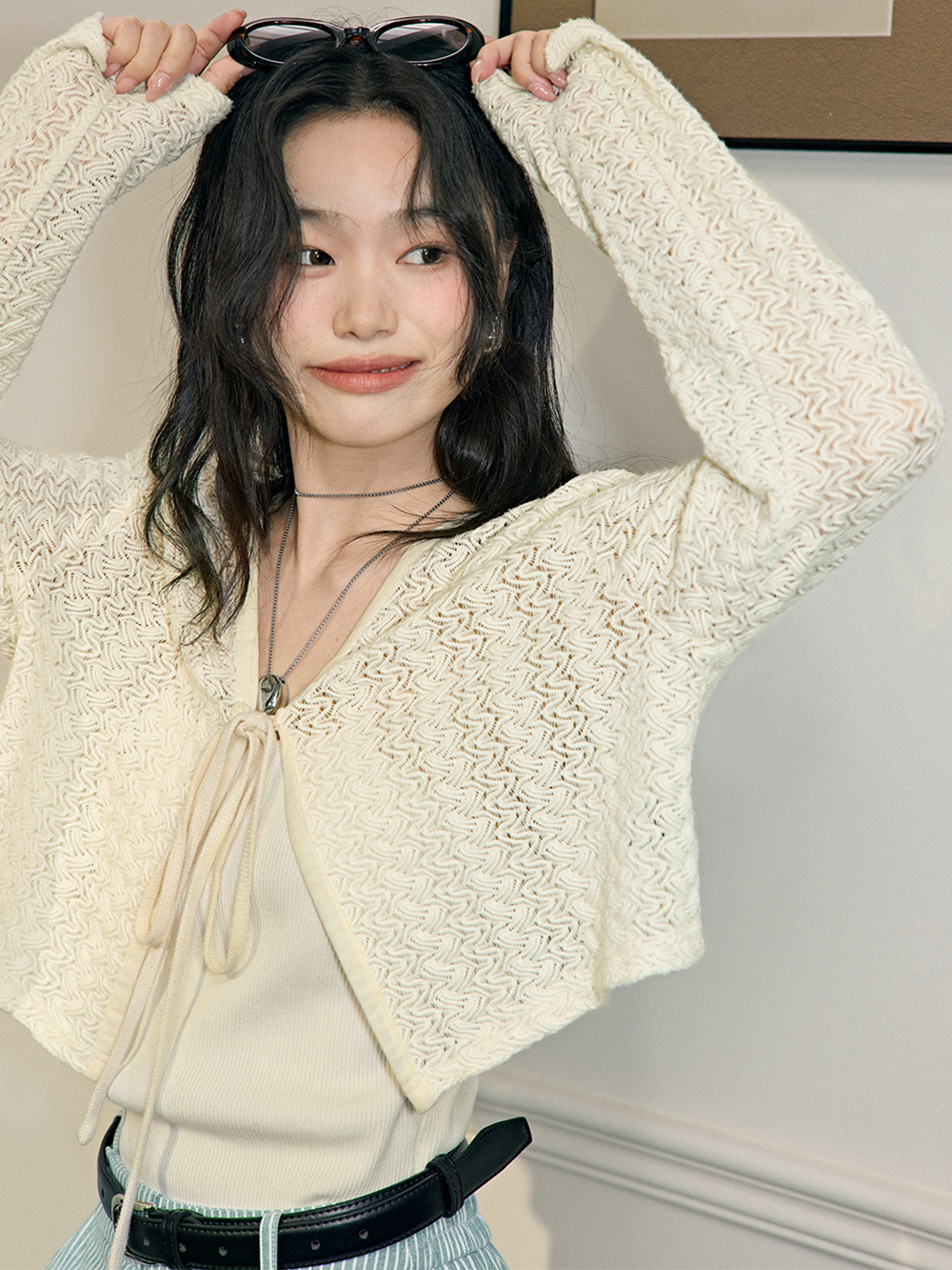 トップス special guest k.k. SG Line Knit Cardigan special guest