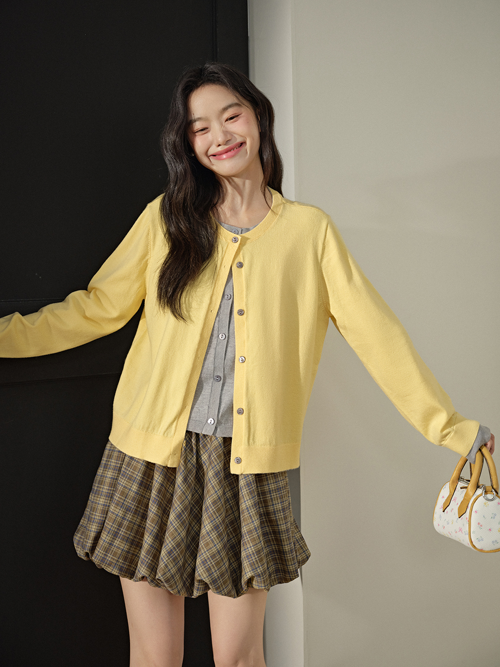 Layered Look Cardigan – KUOSE.com