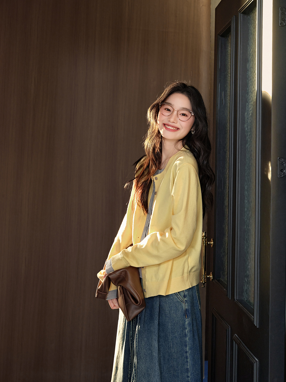 Fake Two-piece Cardigan – KUOSE.com