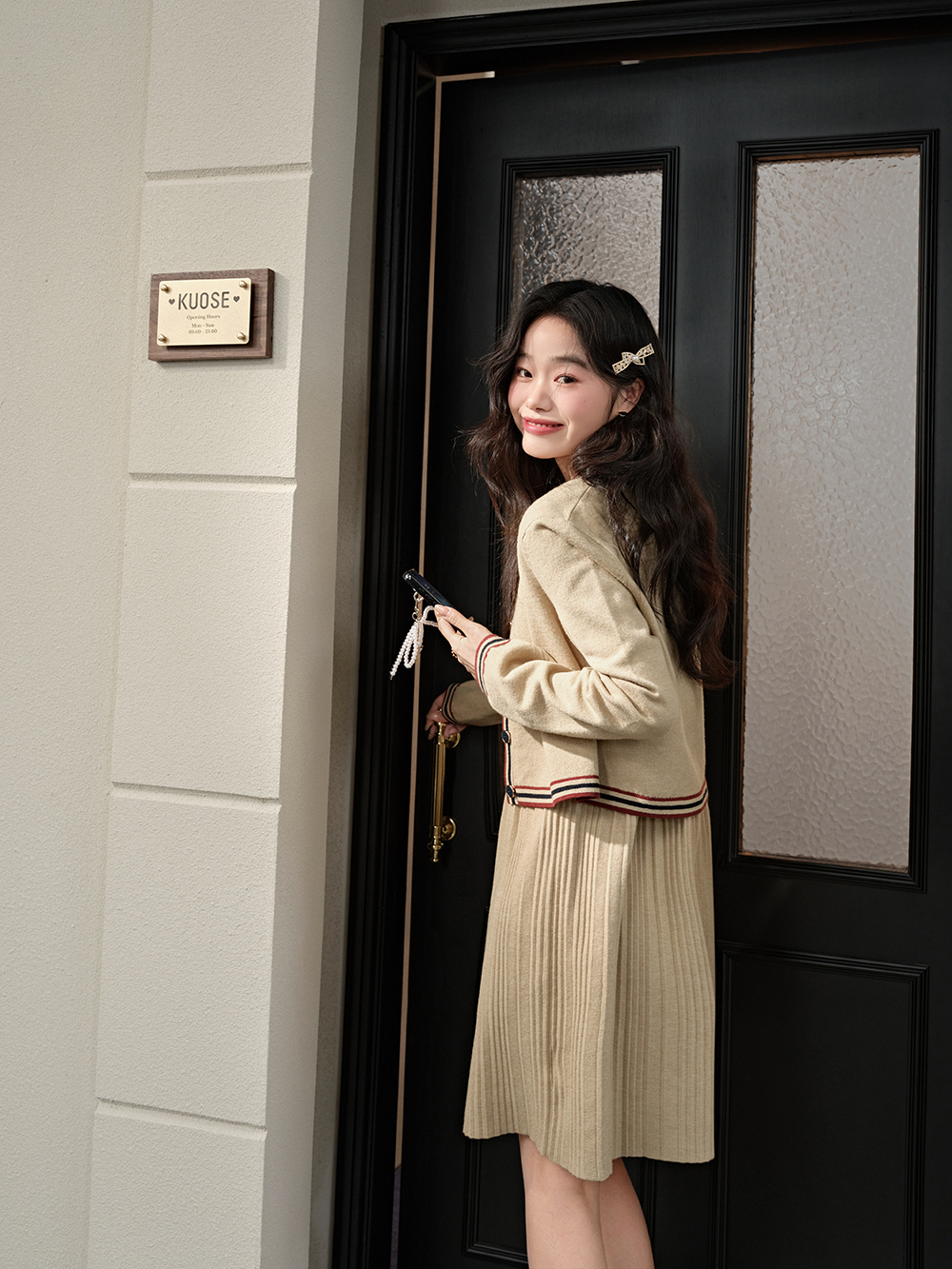 カーディガンとドレスセット 140 Catherine Cottage 超目玉セール｜カーディガン 子供服 女の子