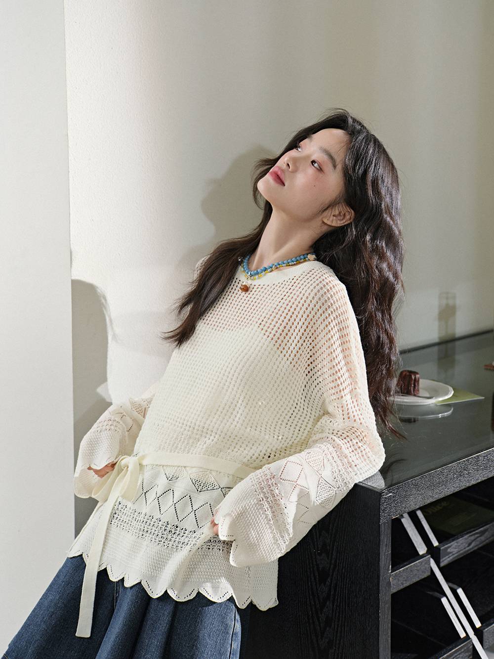 Openwork Knit Top – KUOSE.com