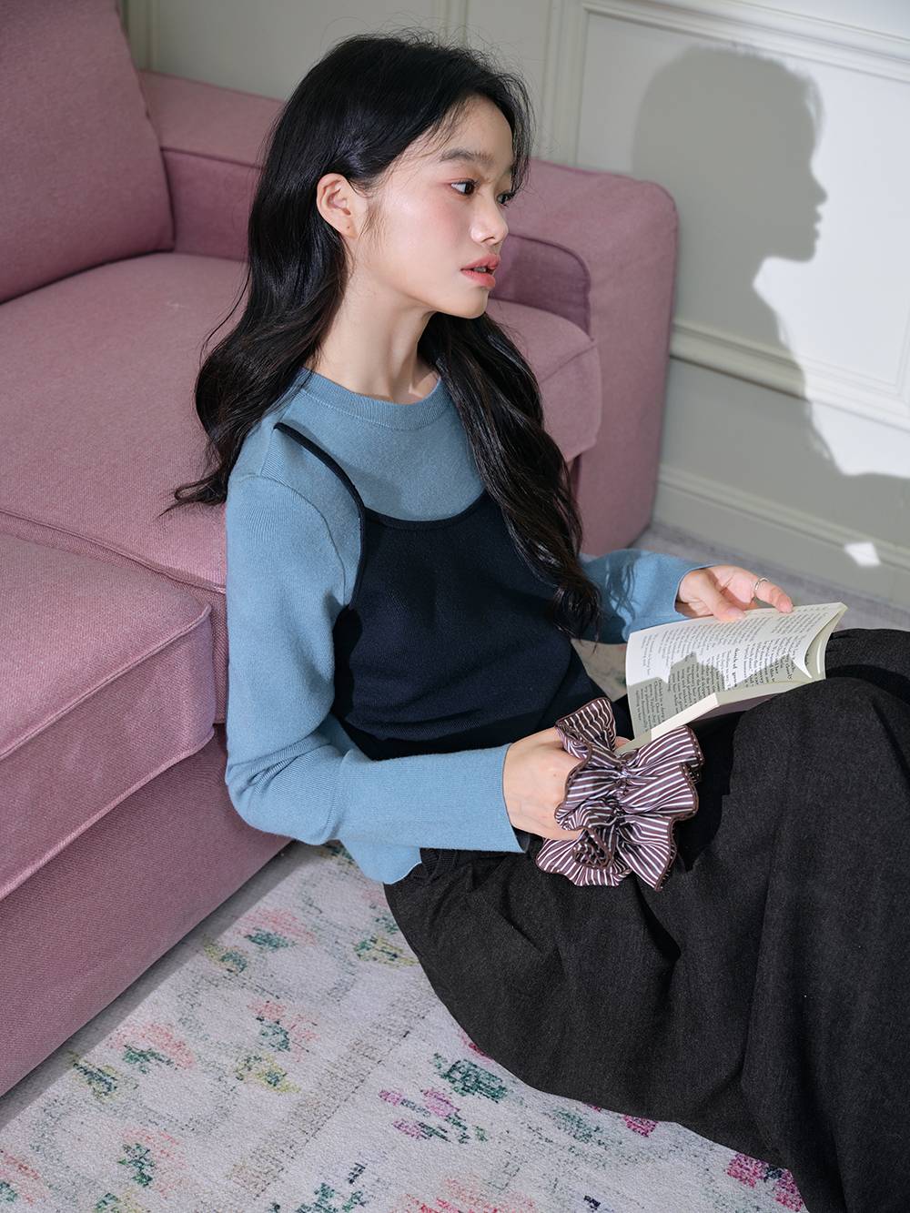 レイヤードルックニットトップ – KUOSE.com