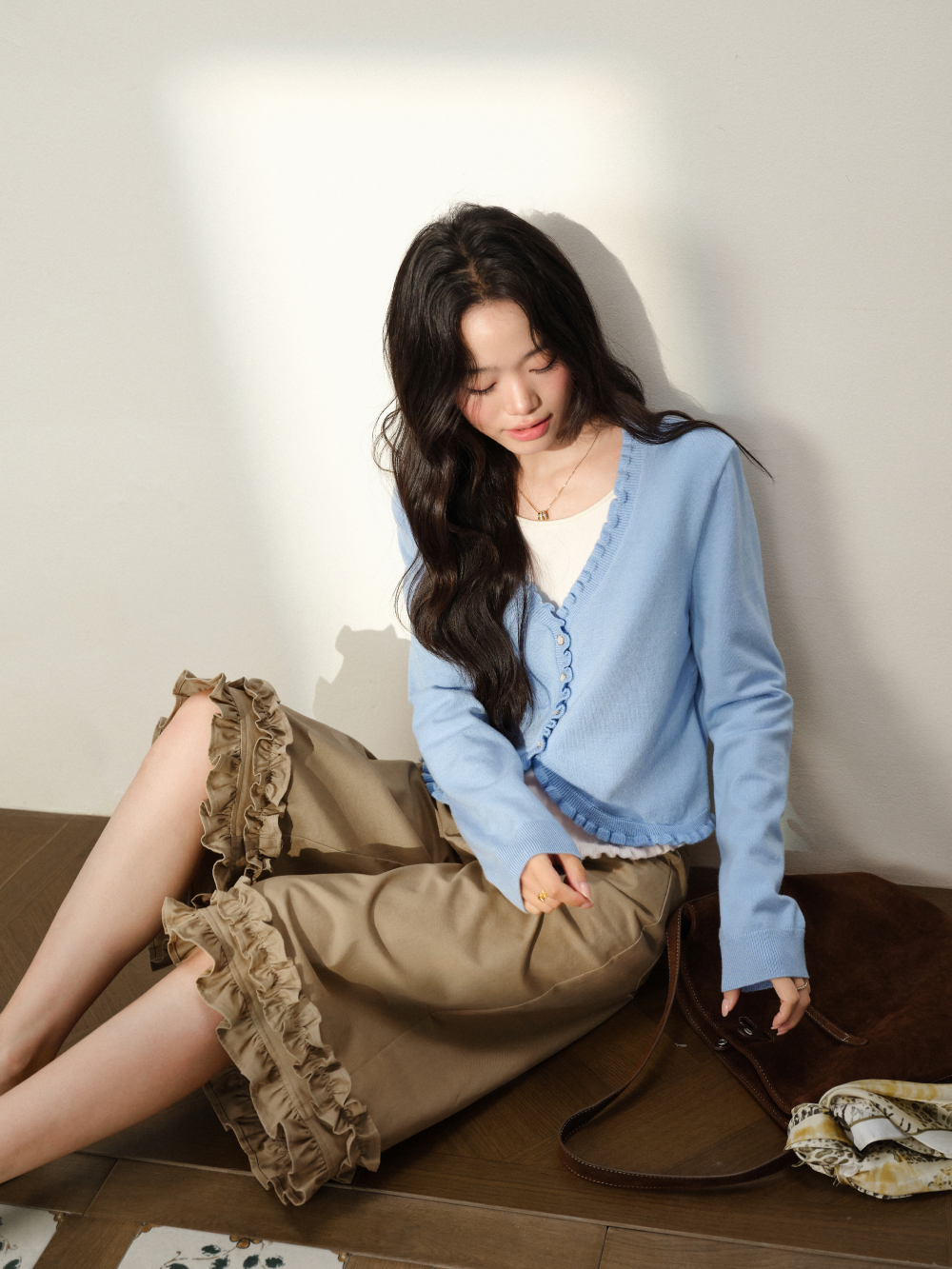 Layered Long Sleeve Knit Top – KUOSE.com
