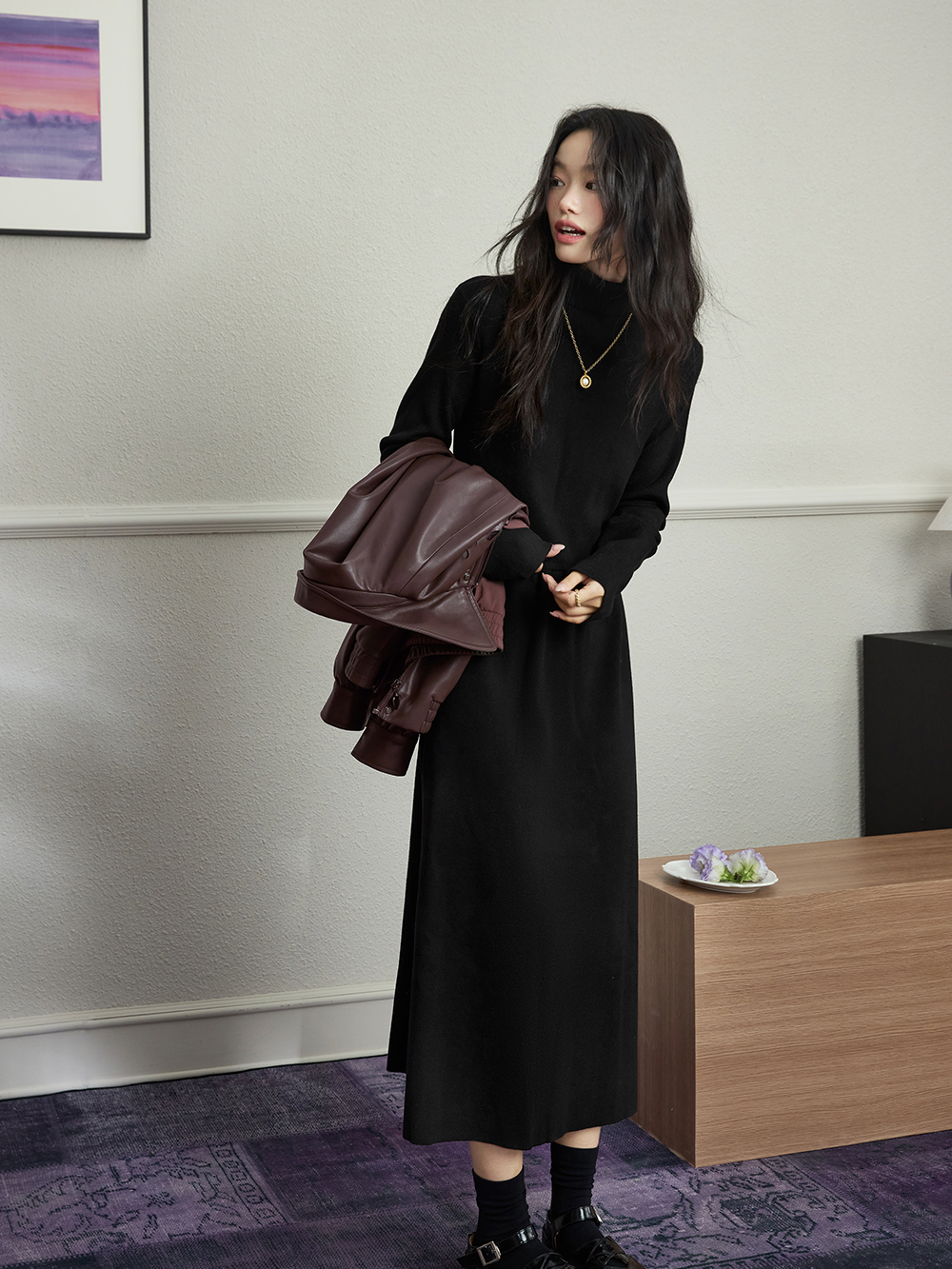 Knit Dress and Vest – KUOSE.com