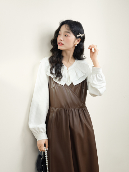 Leather Slip Dress – KUOSE.com