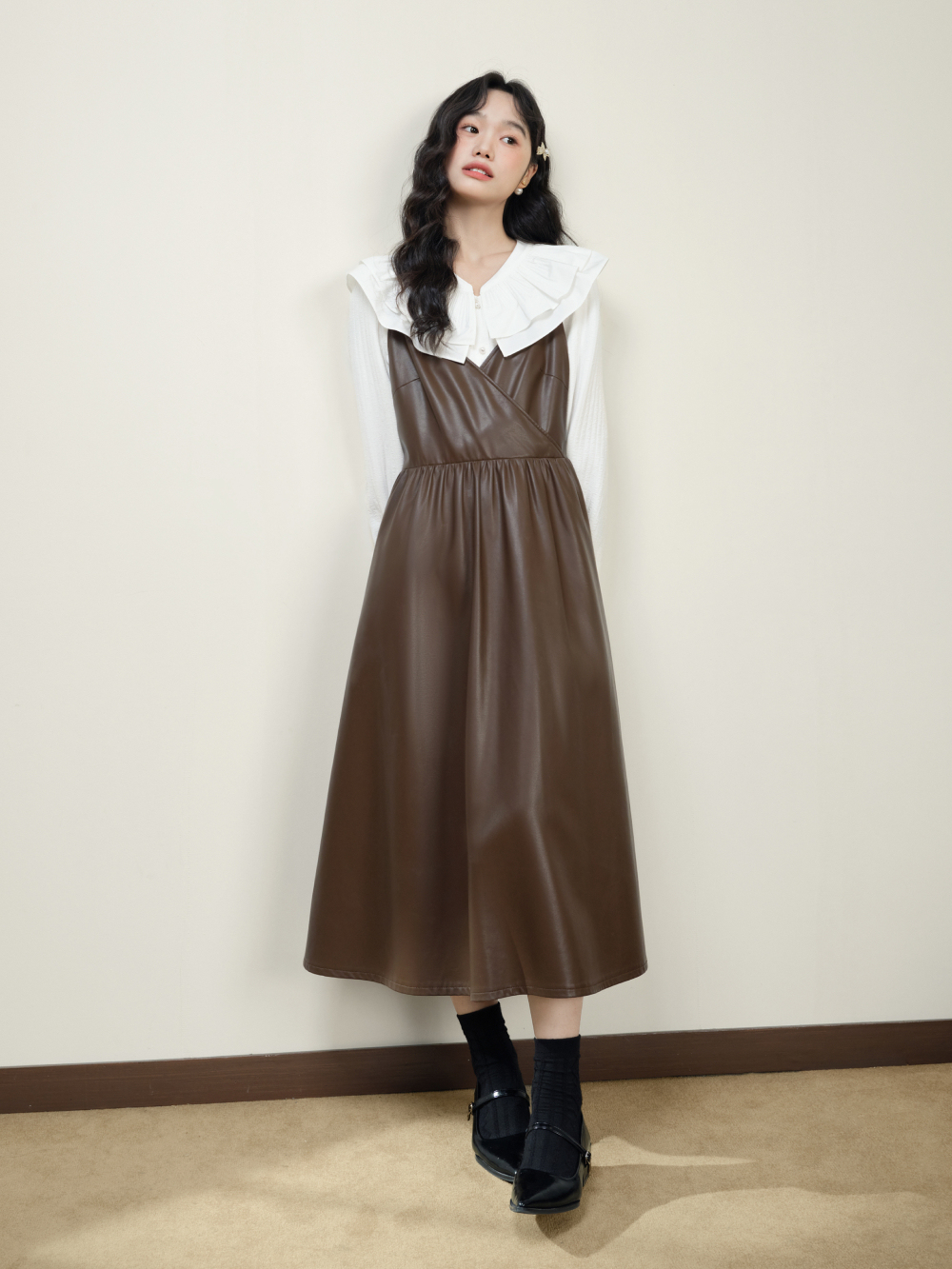 Leather Slip Dress – KUOSE.com