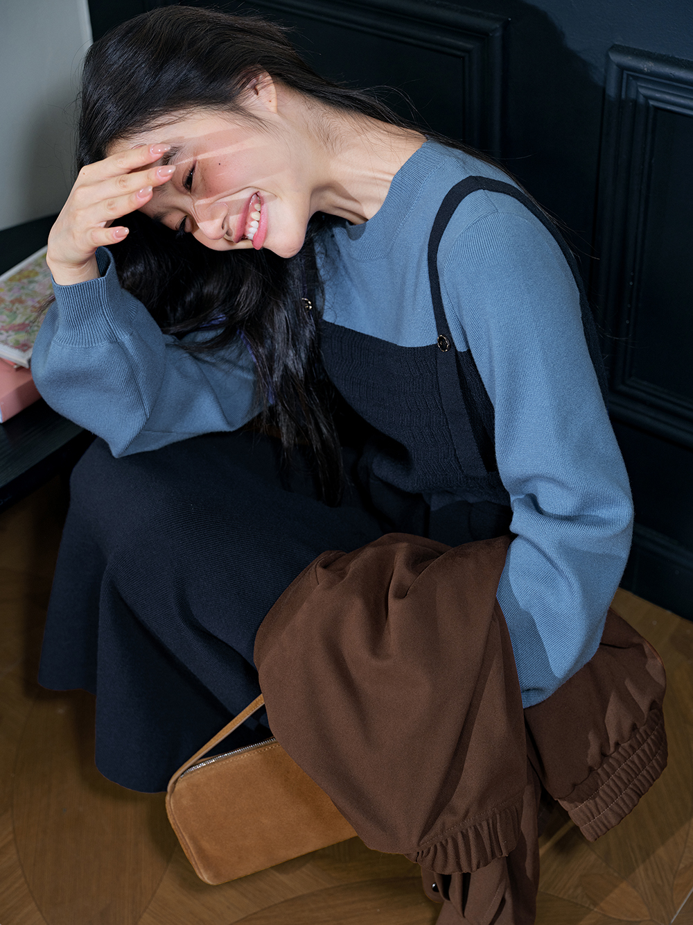 kuose 嘘のツーピースドレス ワンピース kuose 嘘のツーピースドレス ワンピース
