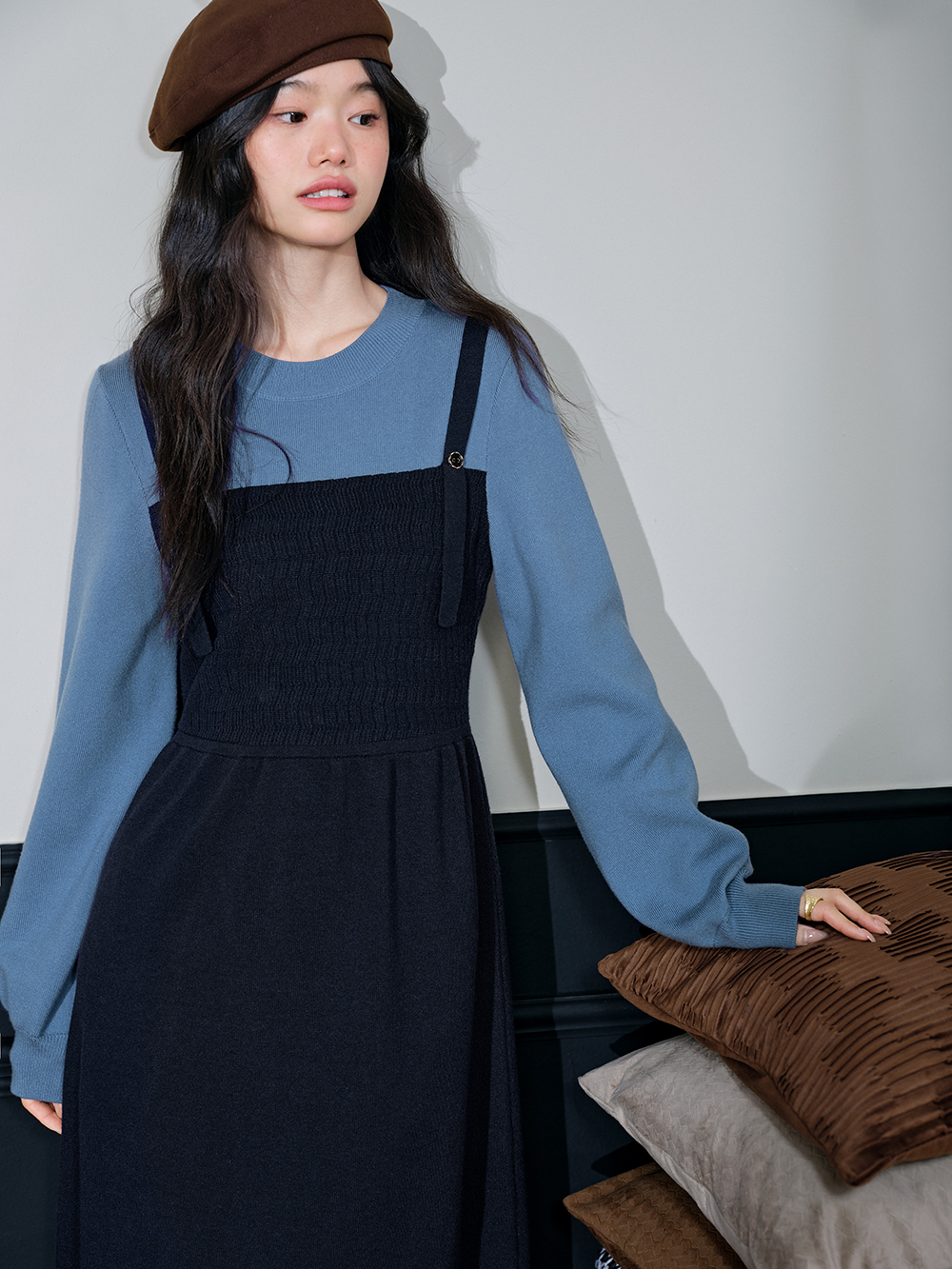 Fake Two-piece Dress – KUOSE.com