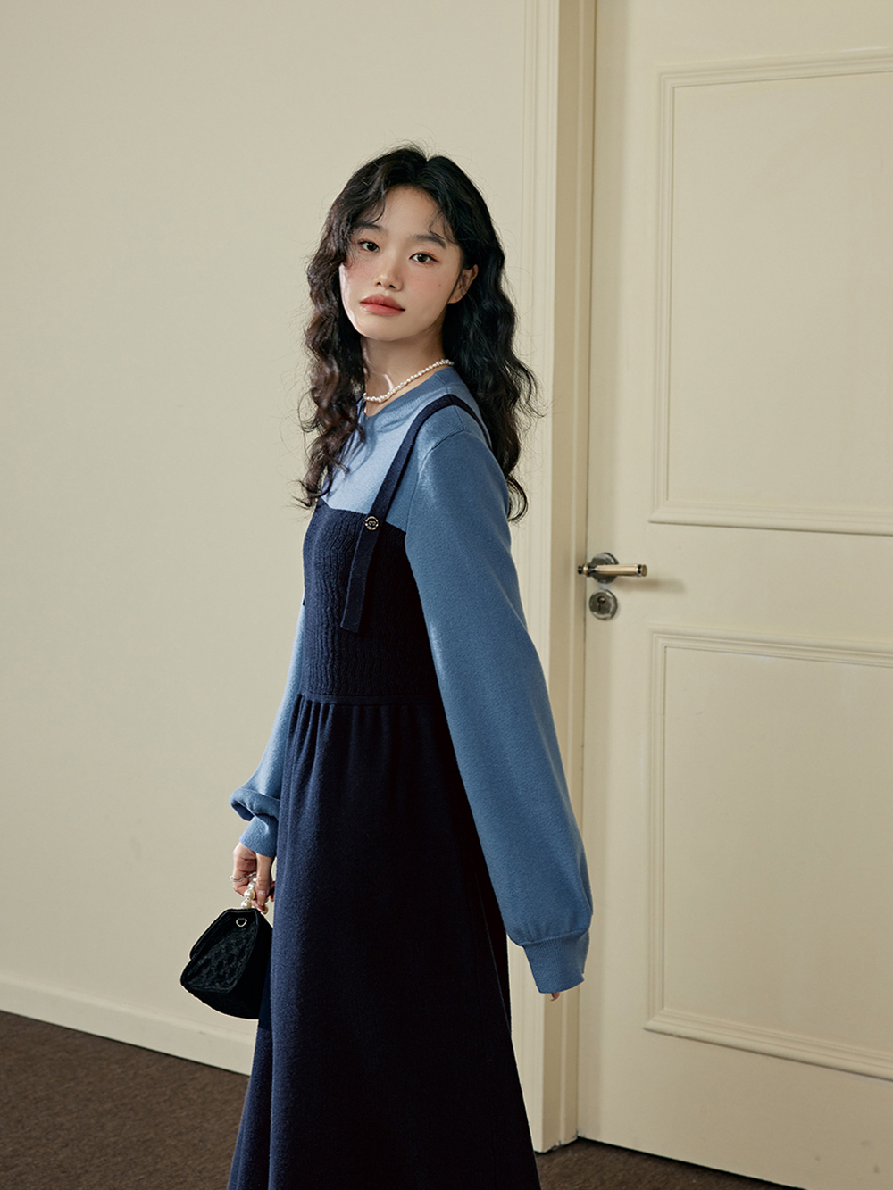 Fake Two-piece Dress – KUOSE.com