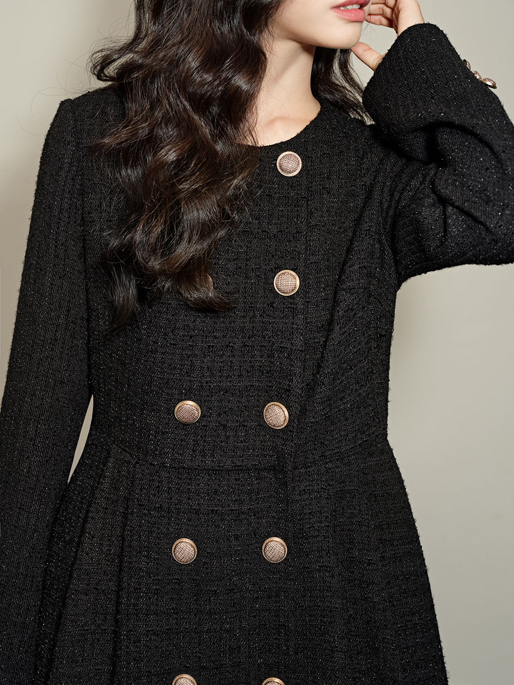 Tweed Maxi Dress – KUOSE.com Tweed Maxi Dress – KUOSE.com