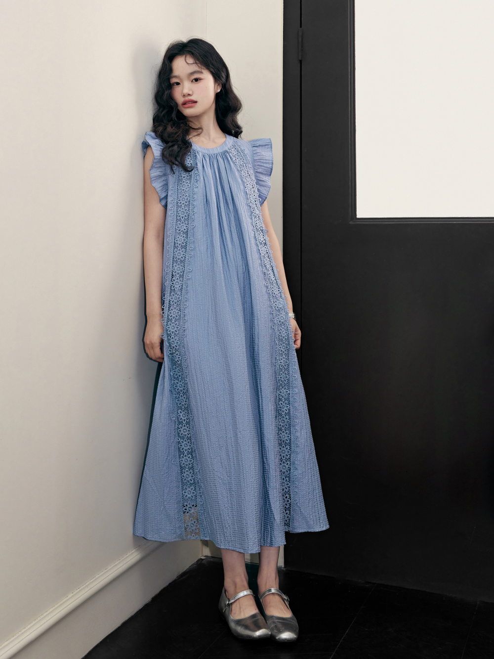 KUOSE Halter Maxi Dress