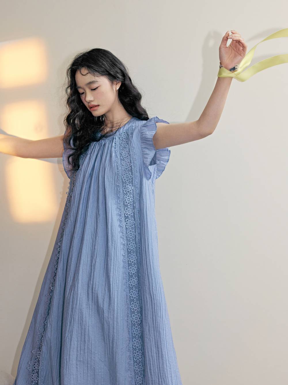 KUOSE Halter Maxi Dress