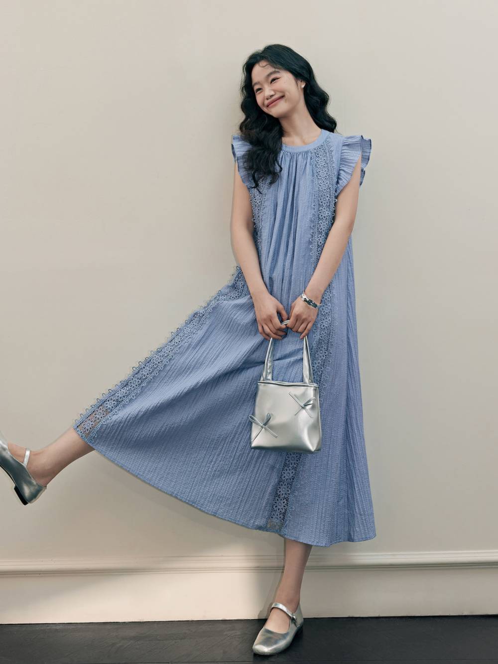 KUOSE Halter Maxi Dress