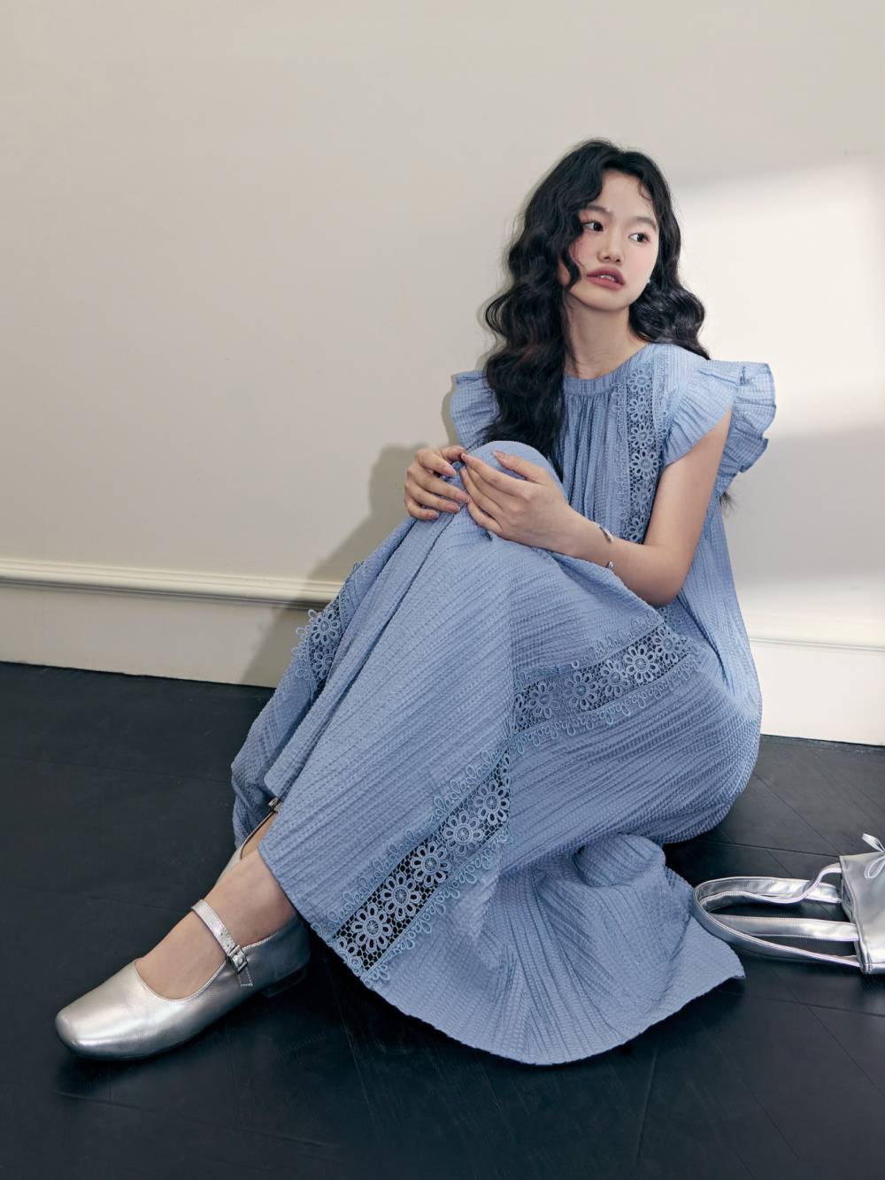 KUOSE Halter Maxi Dress