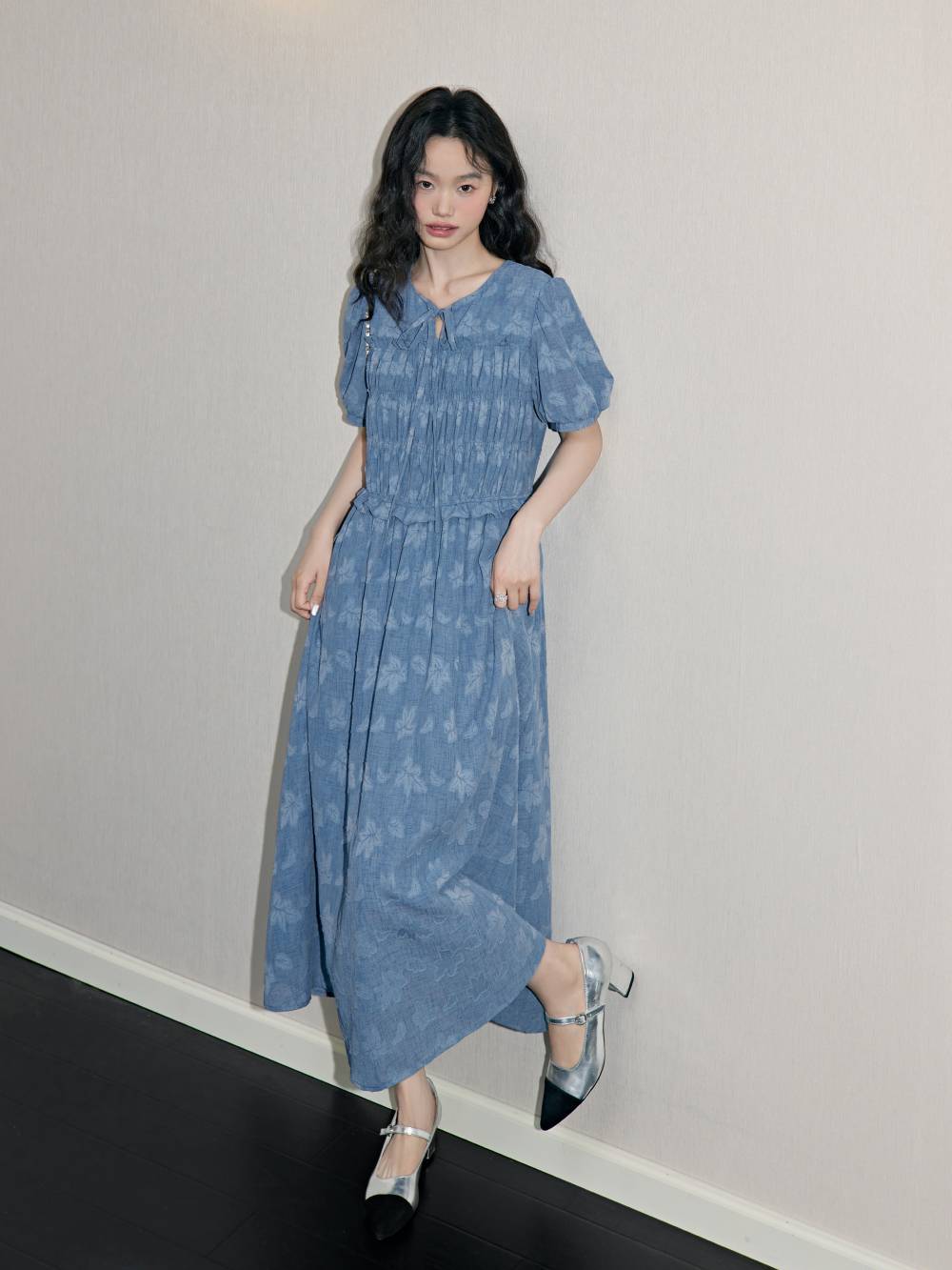 若者に人気のブランド Ruched Midiドレス – KUOSE.com ワンピース