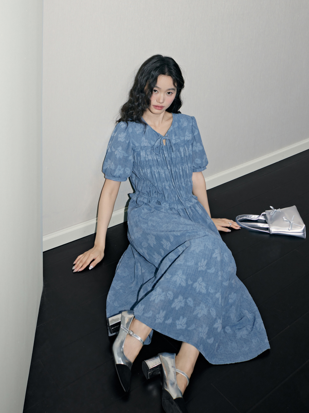 Ruched Maxi Dress – KUOSE.com