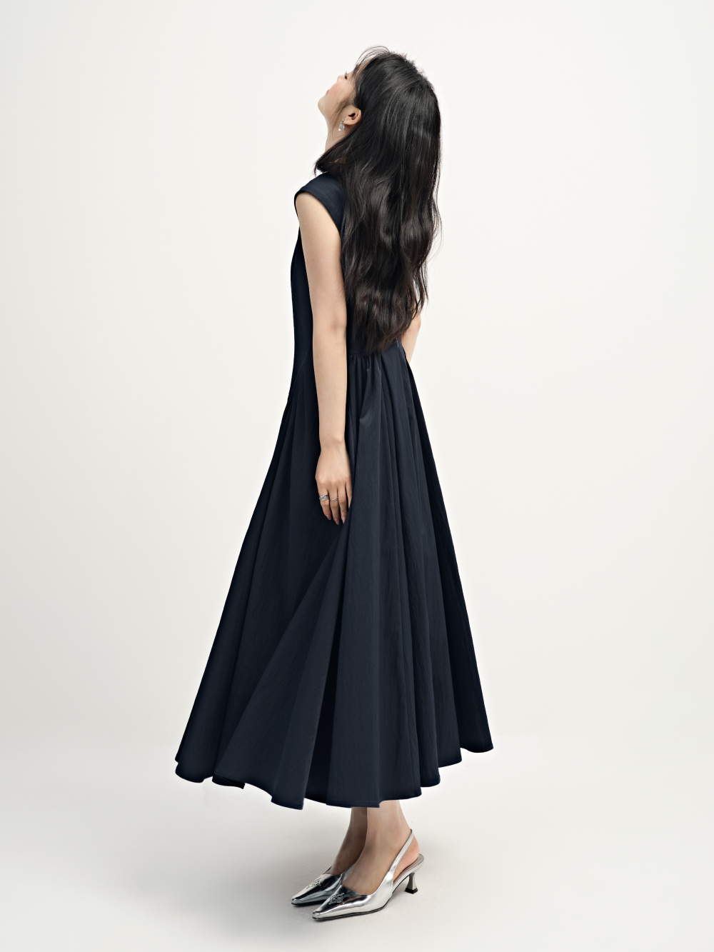 Sleeveless A-line Dress – KUOSE.com