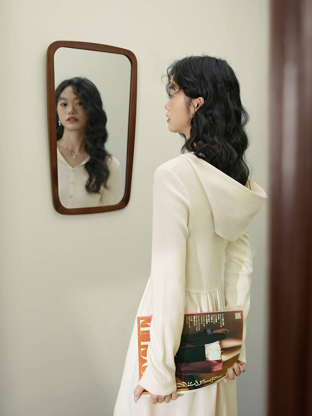 Hooded Knit Dress – KUOSE.com