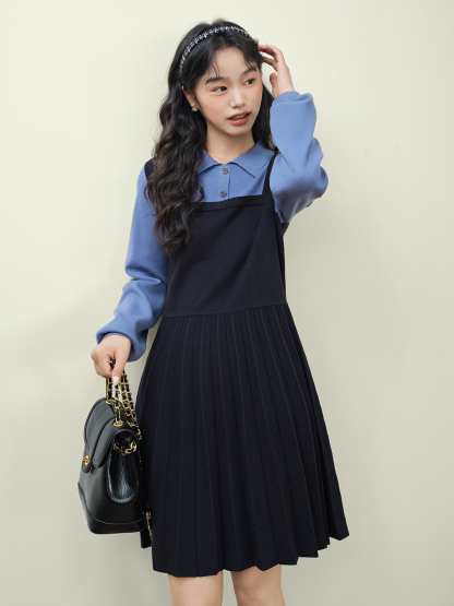 【人気急上昇】 Fake Two-piece Dress – KUOSE.com 小物
