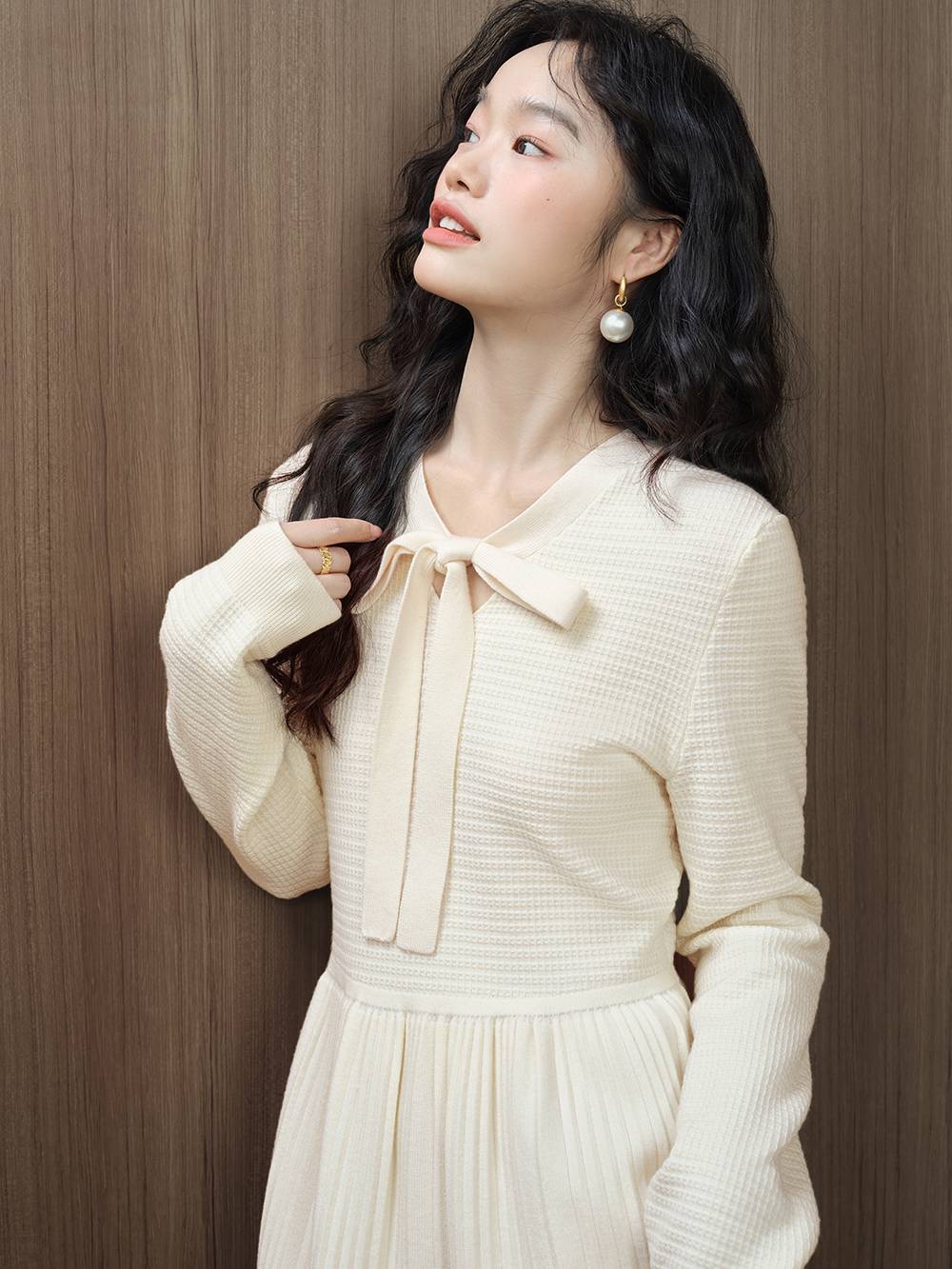 リボンニットドレス – KUOSE.com