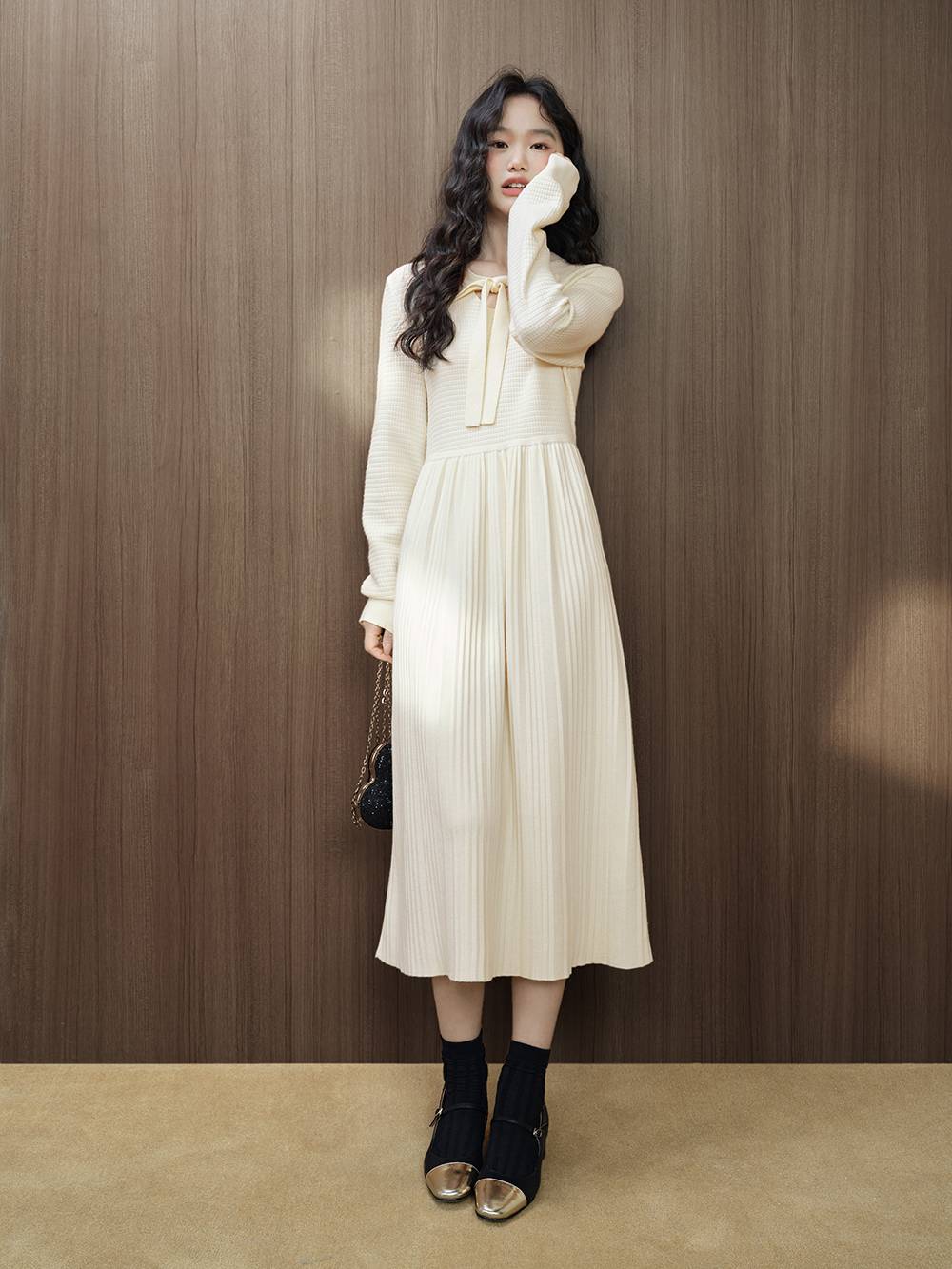 リボンニットドレス – KUOSE.com