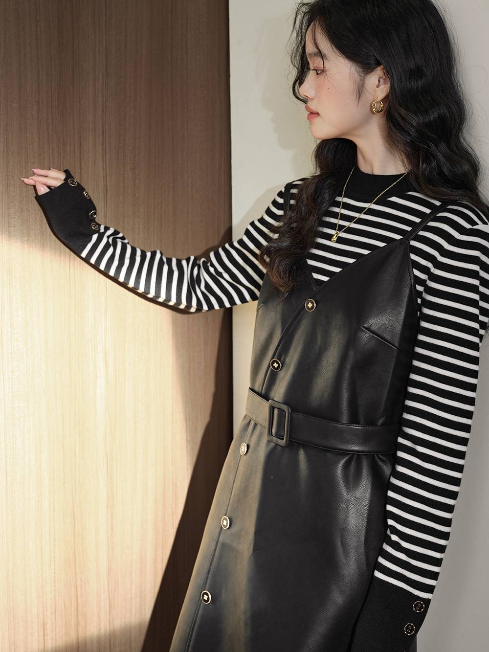 PU Leather Dress – KUOSE.com