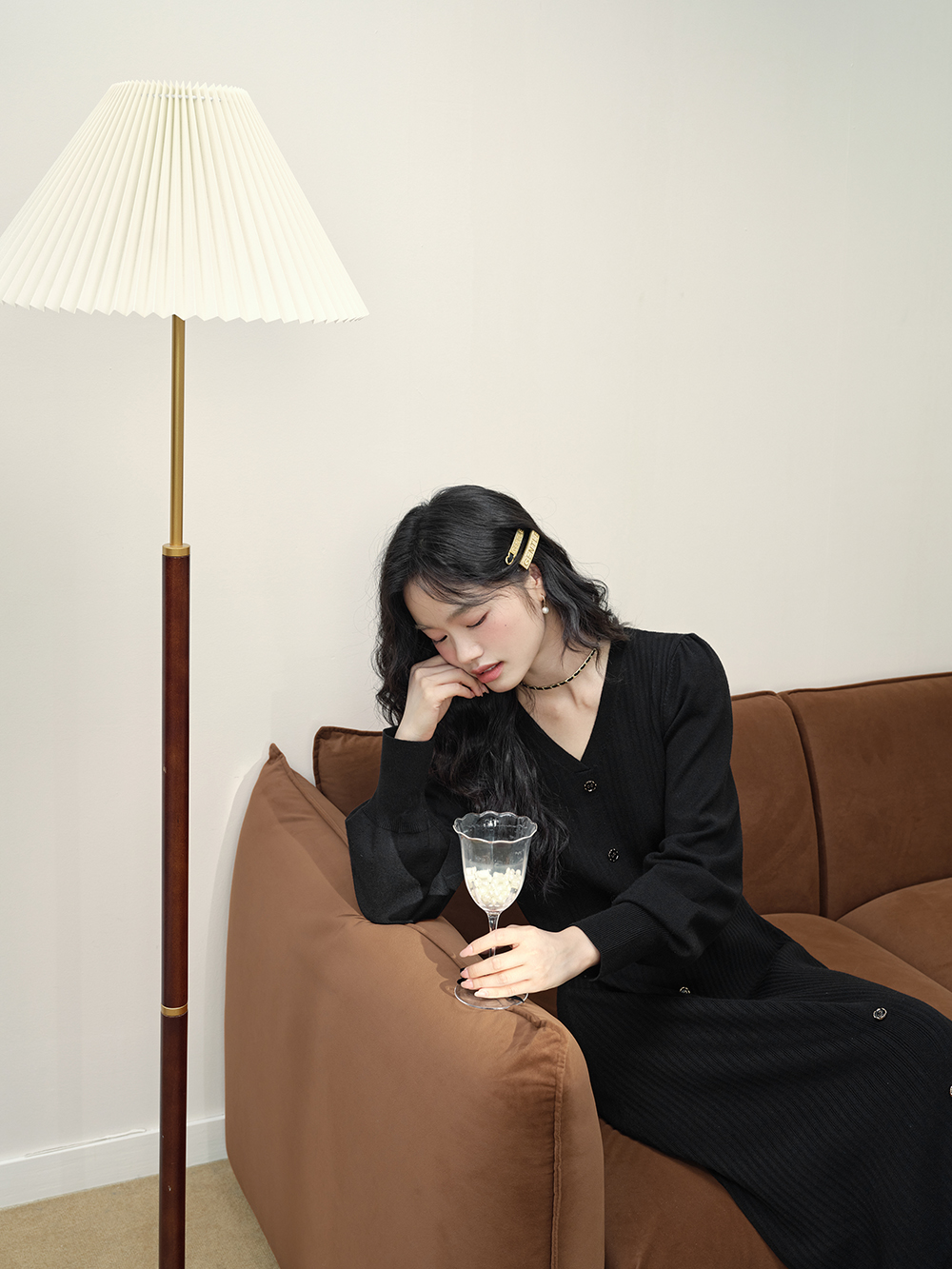 Long Sleeve Knit Dress – KUOSE.com