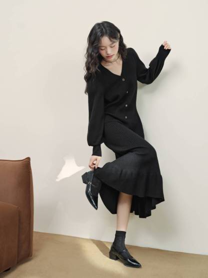 MSD]Antique cape dress(Wine) - [nine9style]