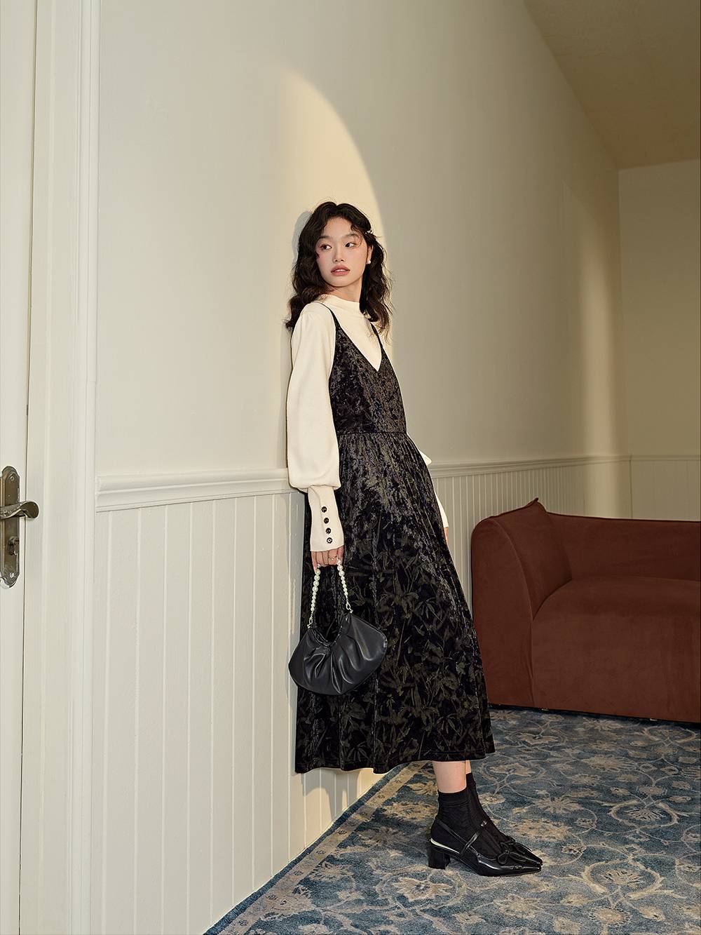 ベルベットスリップドレス – KUOSE.com